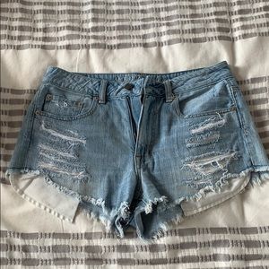 American Eagle high-rise festival shortie